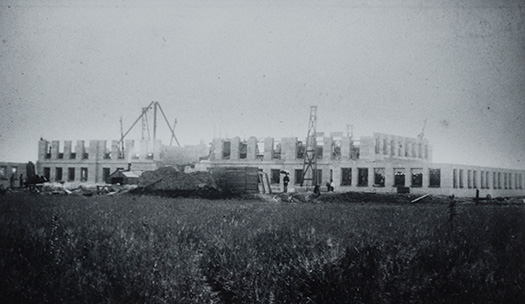 Bradley Hall construction