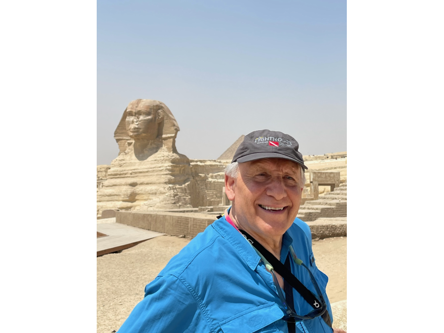 Harry Truitt '70 in Egypt